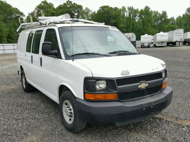 1GCWGFCB9C1115667 - 2012 CHEVROLET EXPRESS G2 WHITE photo 1