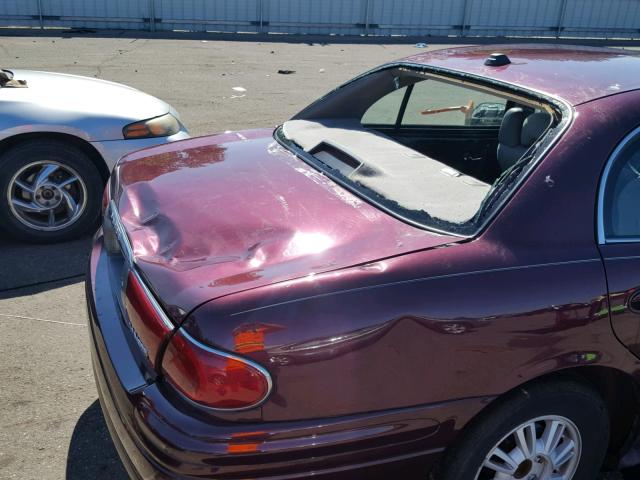 1G4HP52K34U158966 - 2004 BUICK LESABRE CU MAROON photo 9