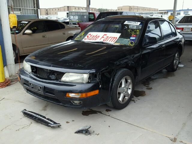 JN1CA21D0VT835421 - 1997 NISSAN MAXIMA GLE BLACK photo 2