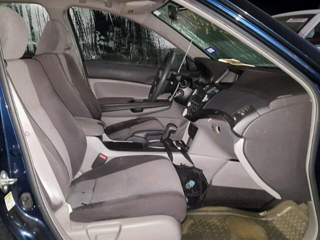 JHMCP26478C041569 - 2008 HONDA ACCORD LXP BLUE photo 5