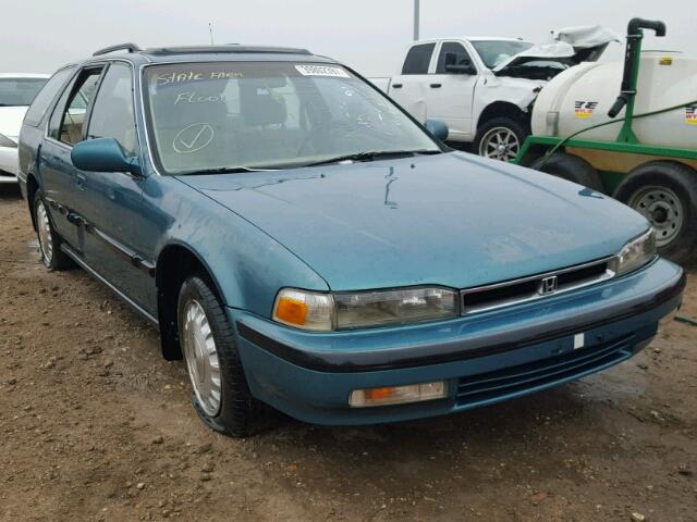 1HGCB9863MA023634 - 1991 HONDA ACCORD EX GREEN photo 1