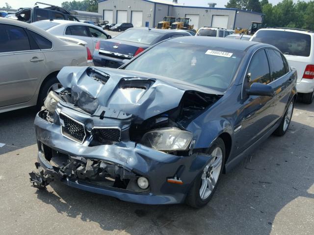 6G2ER57759L159059 - 2009 PONTIAC G8 BLUE photo 2