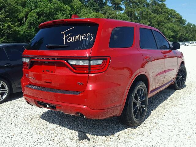 1C4SDHCT0GC466795 - 2016 DODGE DURANGO R/ RED photo 4