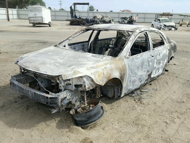 1G1ZG57NX94240771 - 2009 CHEVROLET MALIBU LS დამწვარი ფოტო 2