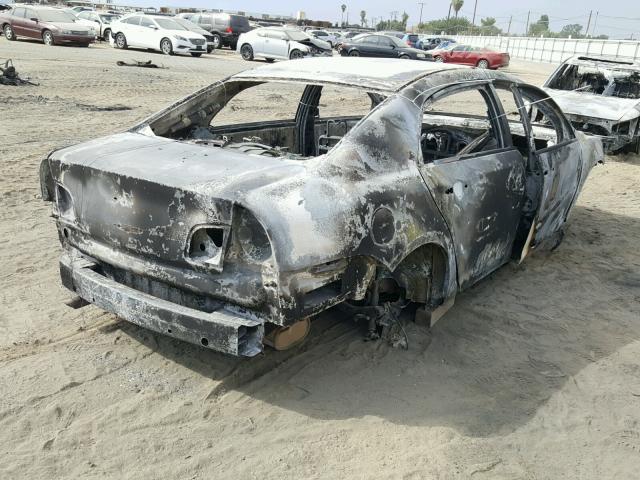 1G1ZG57NX94240771 - 2009 CHEVROLET MALIBU LS დამწვარი ფოტო 4