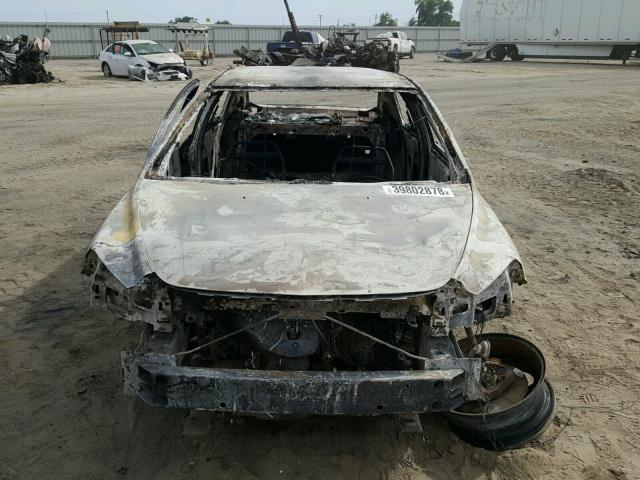 1G1ZG57NX94240771 - 2009 CHEVROLET MALIBU LS დამწვარი ფოტო 9