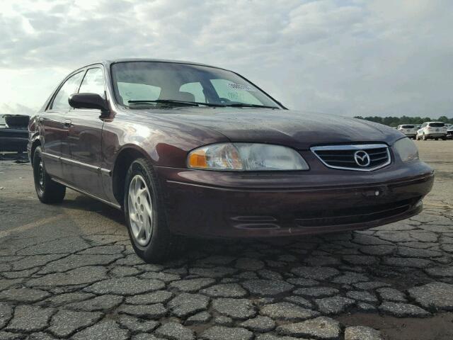 1YVGF22D325280912 - 2002 MAZDA 626 BURGUNDY photo 1