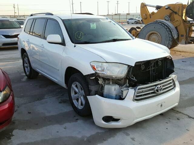 JTEDS41A282023527 - 2008 TOYOTA HIGHLANDER WHITE photo 1