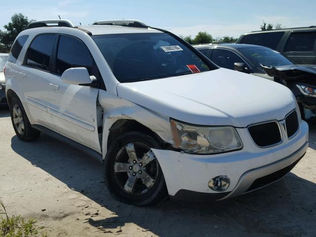 2CKDL33FX86078744 - 2008 PONTIAC TORRENT WHITE photo 1