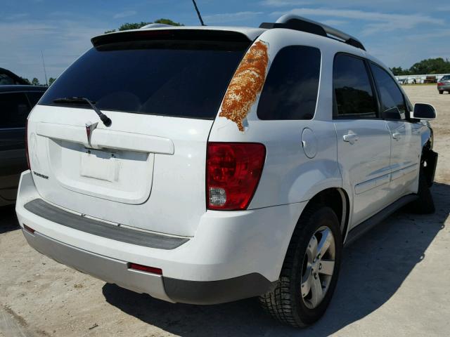 2CKDL33FX86078744 - 2008 PONTIAC TORRENT WHITE photo 4