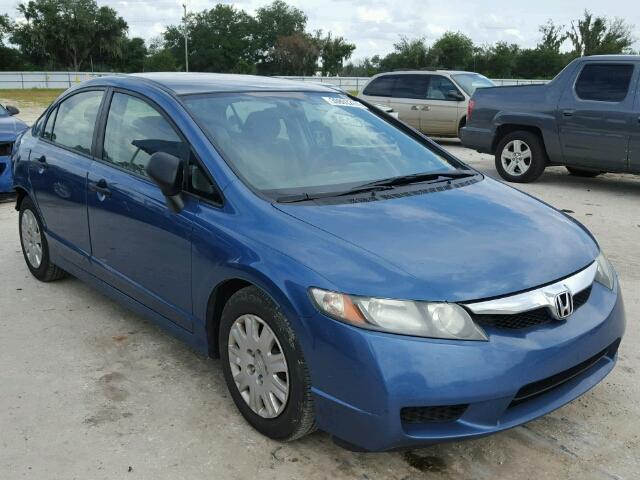 19XFA1F33BE021272 - 2011 HONDA CIVIC BLUE photo 1