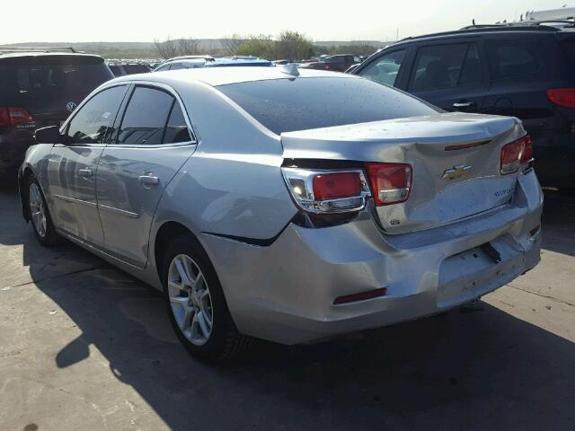 1G11C5SL3EF263077 - 2014 CHEVROLET MALIBU SILVER photo 3