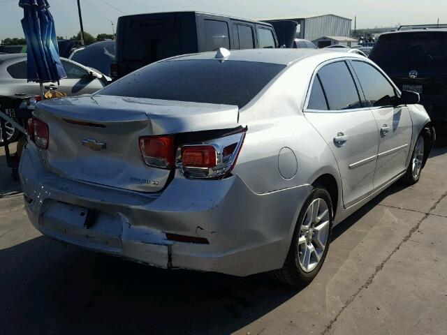 1G11C5SL3EF263077 - 2014 CHEVROLET MALIBU SILVER photo 4