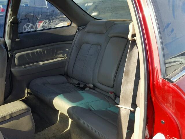 19UYA2256WL012957 - 1998 ACURA 3.0CL Կարմիր լուսանկար 6