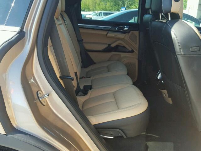 WP1AA2A27GLA03594 - 2016 PORSCHE CAYENNE GOLD photo 6