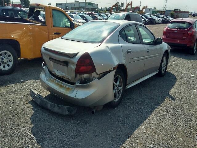2G2WP552061118872 - 2006 PONTIAC GRAND PRIX ნაცრისფერი ფოტო 4