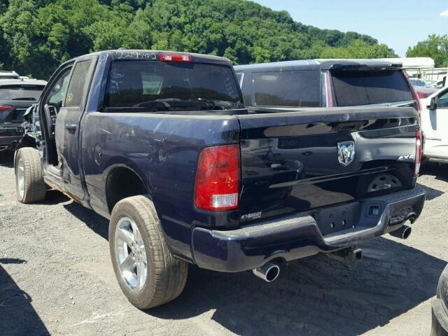 1C6RR7FT0JS175921 - 2018 RAM 1500 ST BLUE photo 3