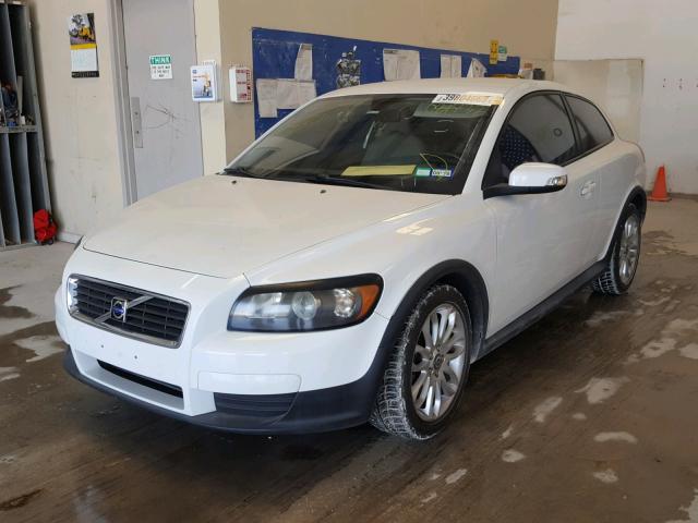 YV1MK672482081732 - 2008 VOLVO C30 T5 WHITE photo 2