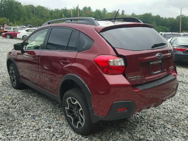 JF2GPABC6H8264880 - 2017 SUBARU CROSSTREK RED photo 3