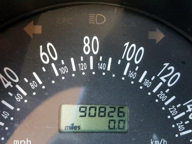 3VWDD21C4YM431229 - 2000 VOLKSWAGEN NEW BEETLE 灰色 照片 8