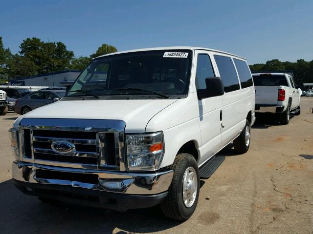 1FBNE3BL6BDA68044 - 2011 FORD ECONOLINE WHITE photo 2