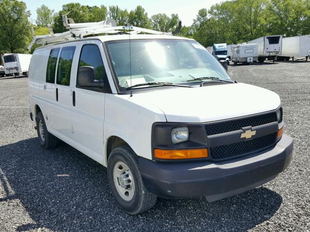 1GCWGFCB6C1124326 - 2012 CHEVROLET EXPRESS G2 WHITE photo 1