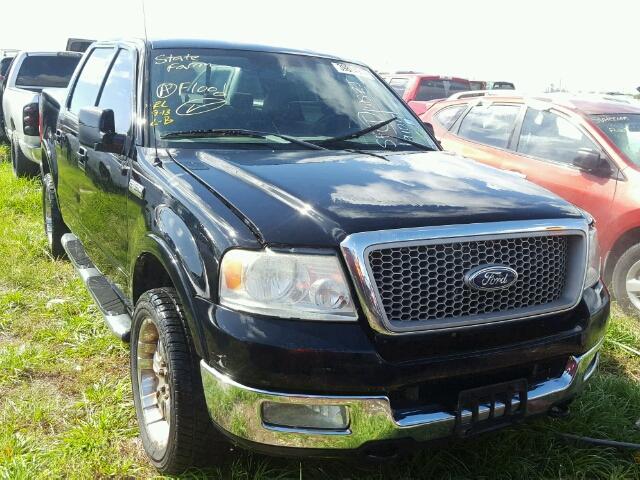 1FTPW14504KC02999 - 2004 FORD F150 SUPER BLACK photo 1