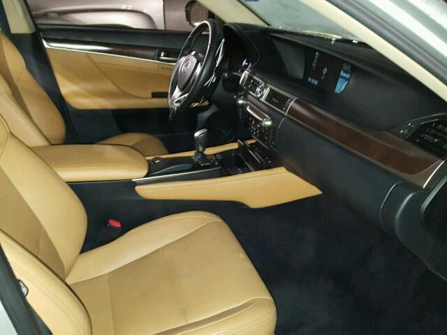 JTHBE1BL8D5023038 - 2013 LEXUS GS Plata foto 5