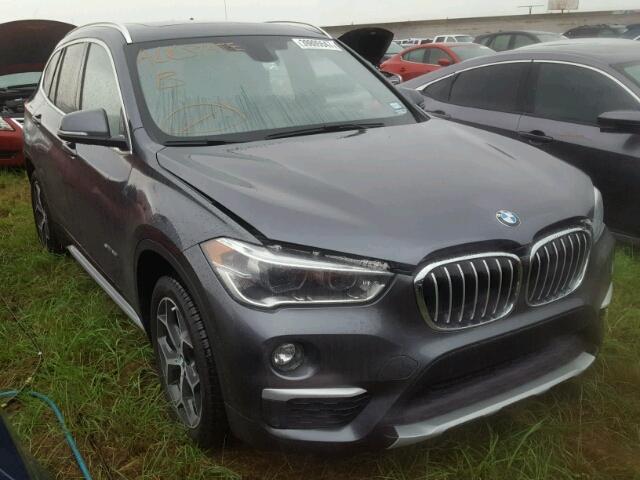 WBXHU7C35H5H36264 - 2017 BMW X1 GRAY photo 1