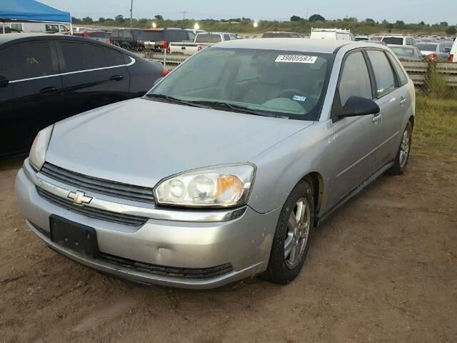 1G1ZT62875F299729 - 2005 CHEVROLET MALIBU MAX შავი ფოტო 2