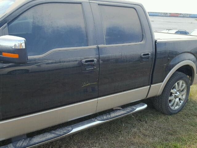 1FTPW14V19KB32372 - 2009 FORD F150 BLACK photo 9