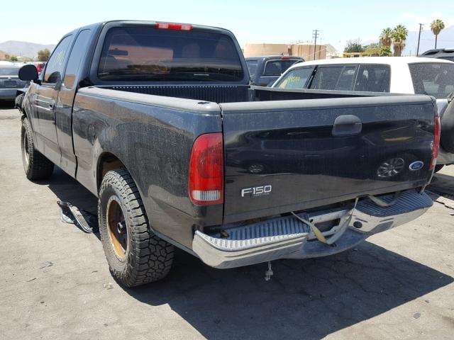 2FTRX17224CA66869 - 2004 FORD F-150 HERI BLACK photo 3