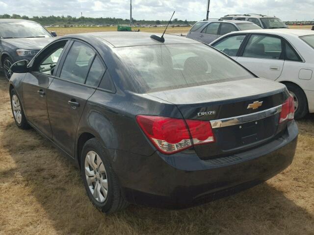 1G1PC5SH5G7173268 - 2016 CHEVROLET CRUZE LIMI BLACK photo 3