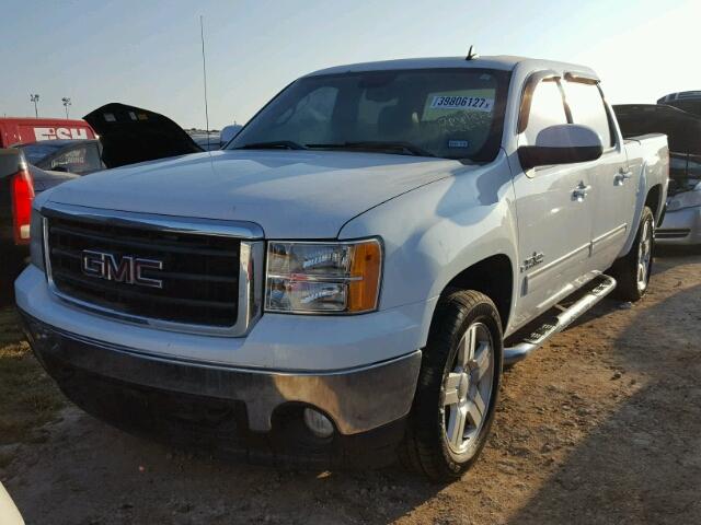 3GTEC13J58G299242 - 2008 GMC SIERRA WHITE photo 2