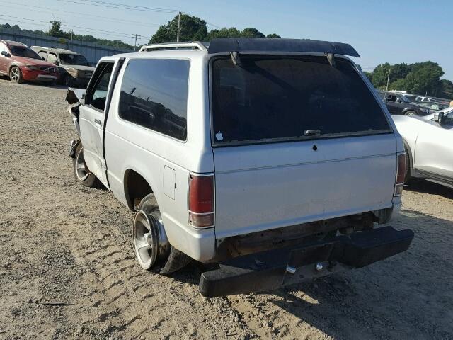 1GNCS18R5H8134524 - 1987 CHEVROLET BLAZER S10 GRAY photo 3