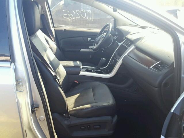 2FMDK3KC5DBA32849 - 2013 FORD EDGE Сріблястий фото 5