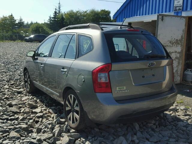 KNAHH8C8XA7321240 - 2010 KIA RONDO EX GRAY photo 3