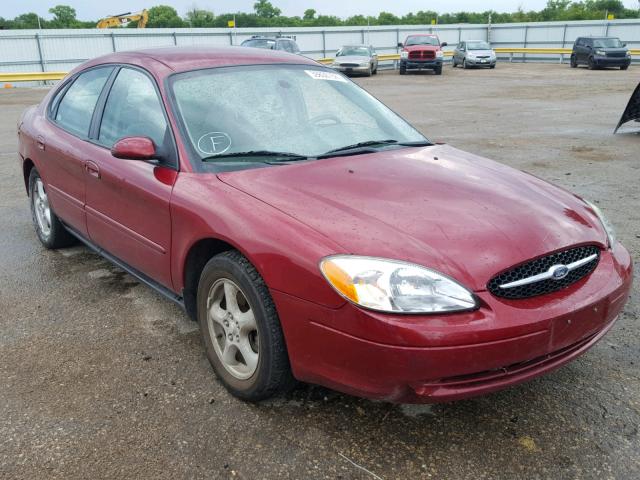 1FAFP55223A199165 - 2003 FORD TAURUS SES MAROON photo 1