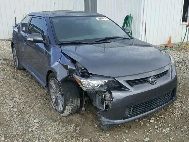JTKJF5C76D3048608 - 2013 TOYOTA SCION TC 灰色 照片 1
