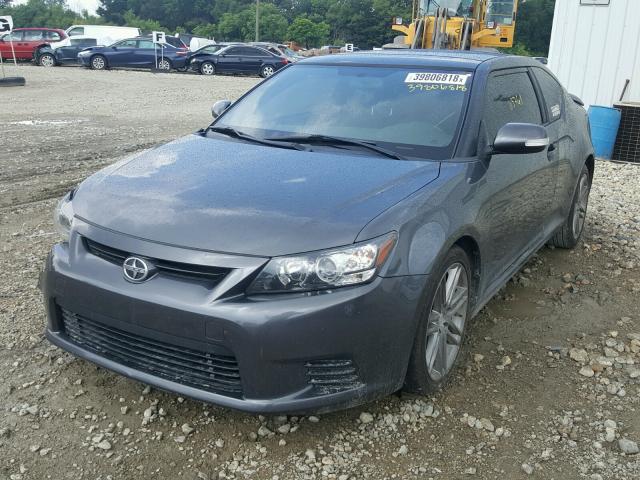 JTKJF5C76D3048608 - 2013 TOYOTA SCION TC 灰色 照片 2
