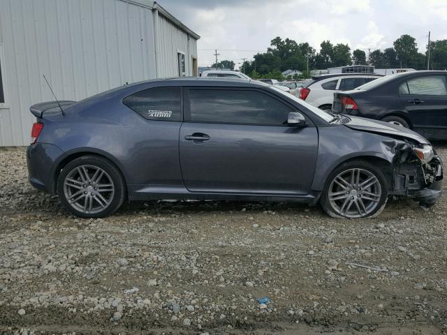 JTKJF5C76D3048608 - 2013 TOYOTA SCION TC 灰色 照片 9