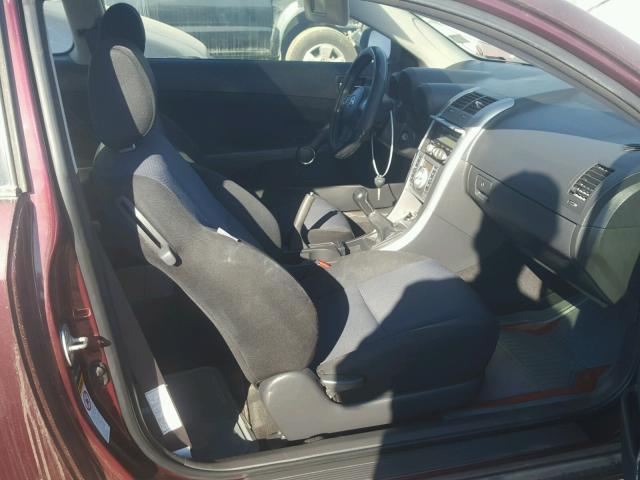 JTKDE167360085852 - 2006 TOYOTA SCION TC 栗色 照片 4