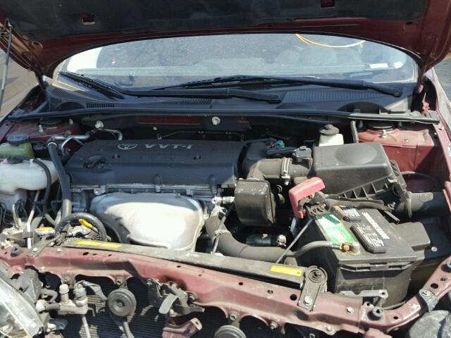 JTKDE167360085852 - 2006 TOYOTA SCION TC 栗色 照片 7