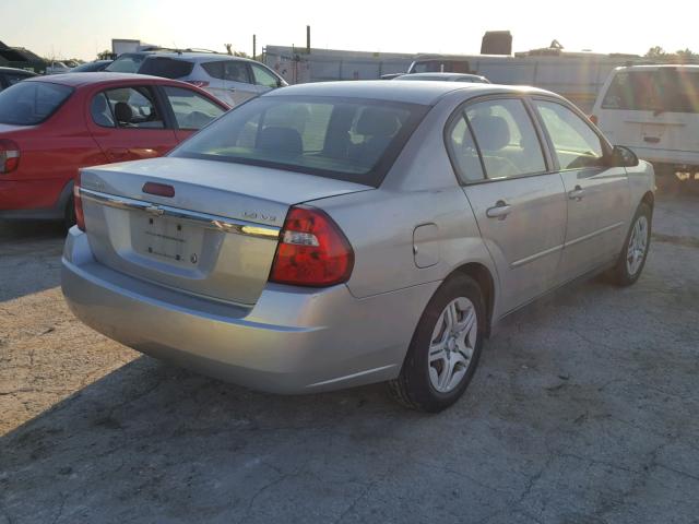 1G1ZS58N68F148248 - 2008 CHEVROLET MALIBU LS Gümüş foto 4