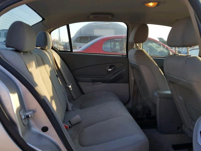 1G1ZS58N68F148248 - 2008 CHEVROLET MALIBU LS Gümüş foto 6