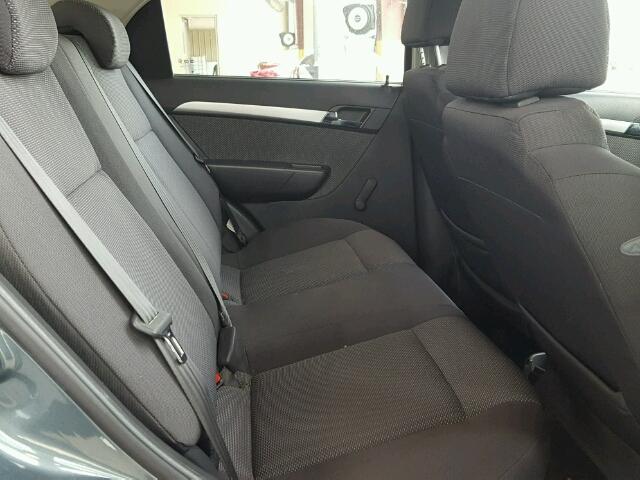 KL1TD5DE6BB137429 - 2011 CHEVROLET AVEO LS GREEN photo 6