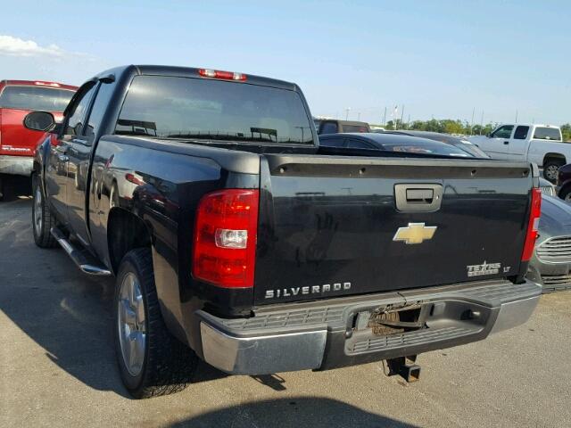 1GCEC29J09Z202267 - 2009 CHEVROLET SILVERADO BLACK photo 3