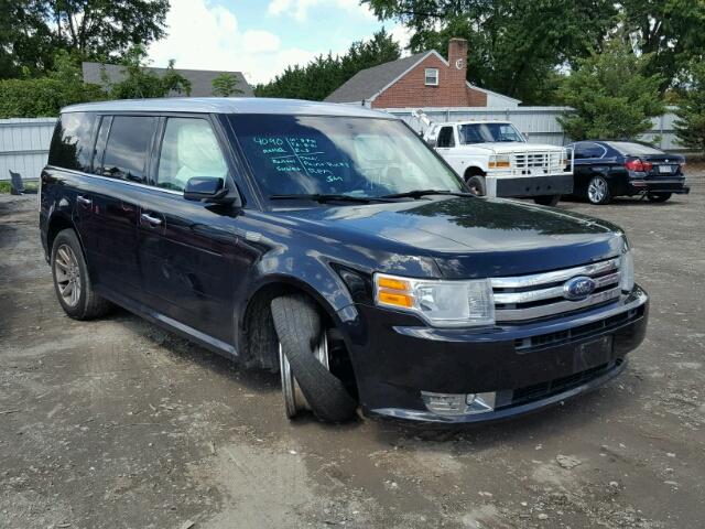 2FMDK52C09BA02581 - 2009 FORD FLEX SEL BLACK photo 1