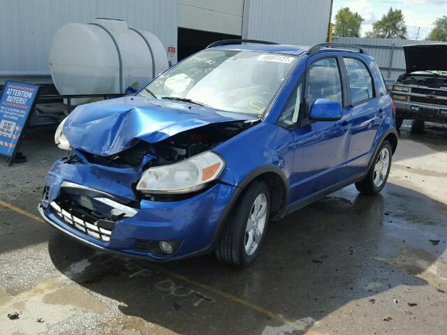 JS2YB5A32C6300780 - 2012 SUZUKI SX4 BLUE photo 2