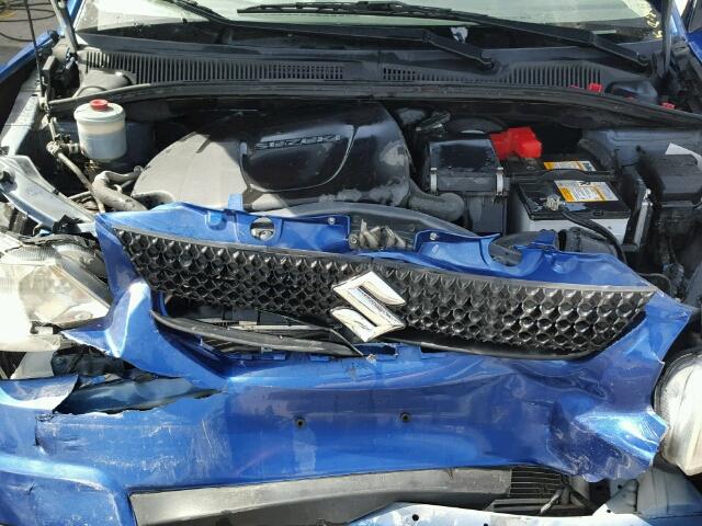 JS2YB5A32C6300780 - 2012 SUZUKI SX4 BLUE photo 7